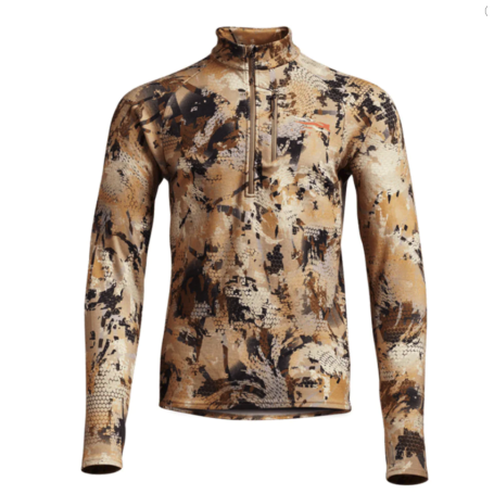 T-Shirt Merino 330 Core Half Zip Optifade  Timber  Sitka