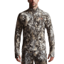 T-Shirt Merino 330 Core Half Zip Optifade Elevated 2  Sitka