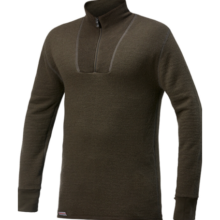 Pull Zip Turtleneck  400  Woolpower
